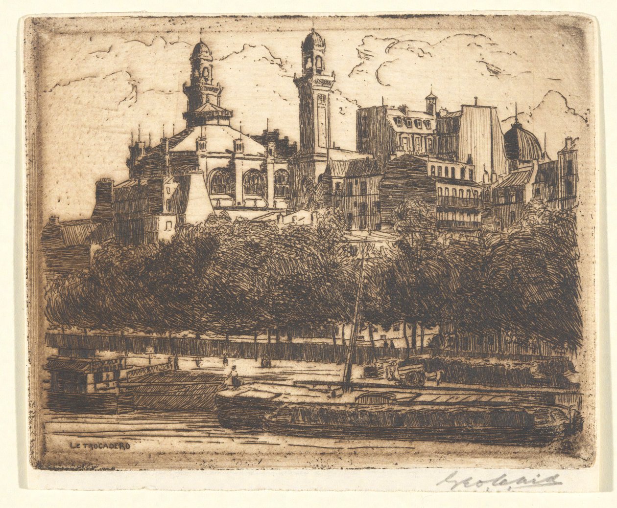 Trocadero av George Charles Aid