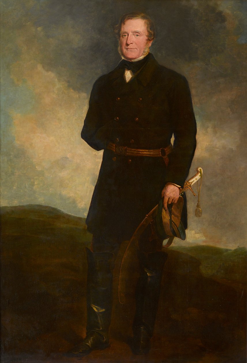 Porträtt av Fitzroy Somerset av George Clark