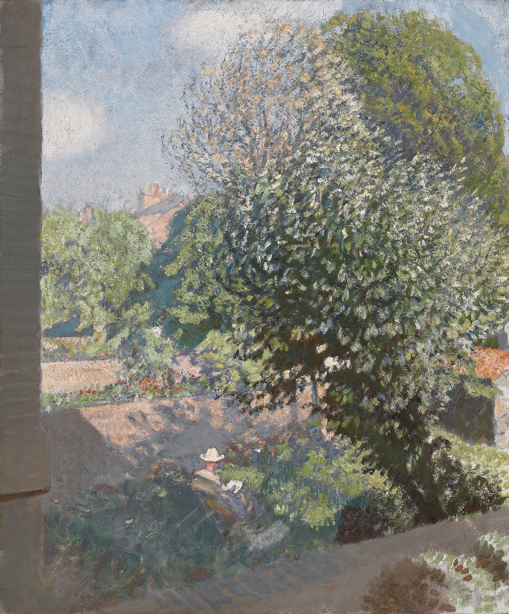 Ett skuggigt hörn av George Clausen