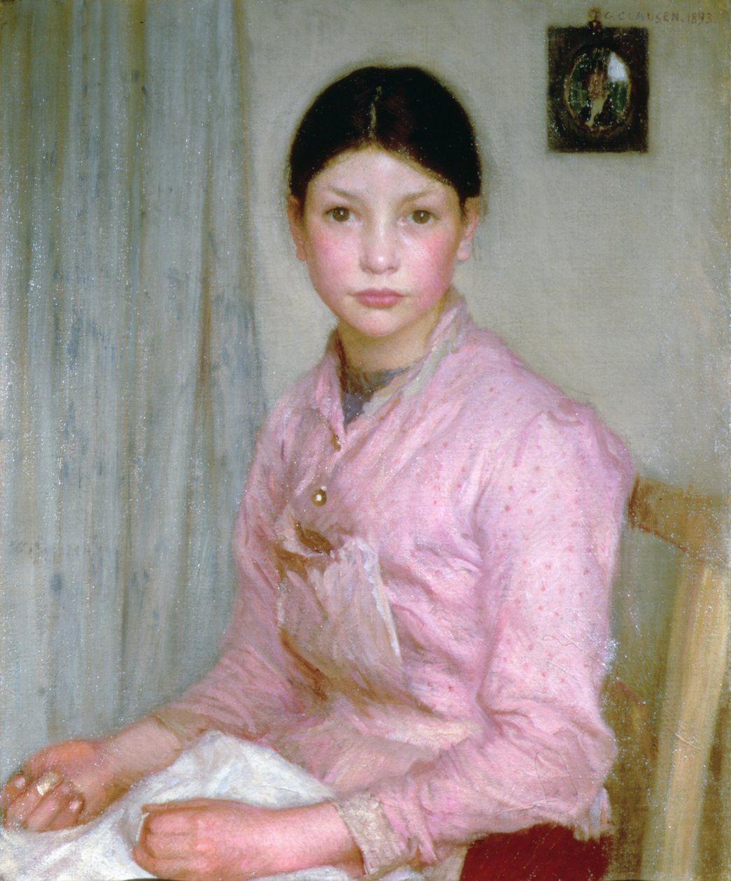 Lilla kattunge av George Clausen