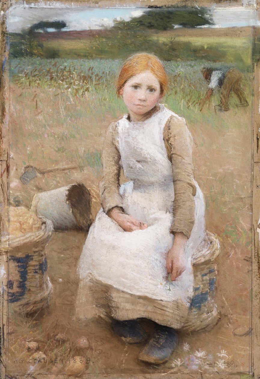 Lilla Rose av George Clausen
