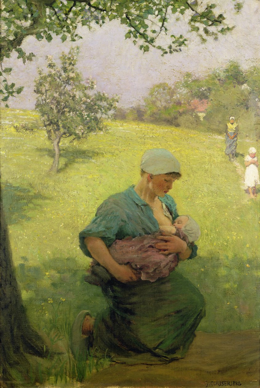 Våren av George Clausen