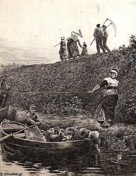 Färjan av George Clausen