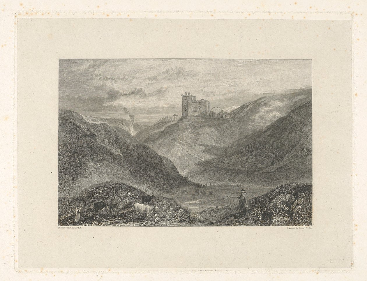 Crichton slott av George Cooke