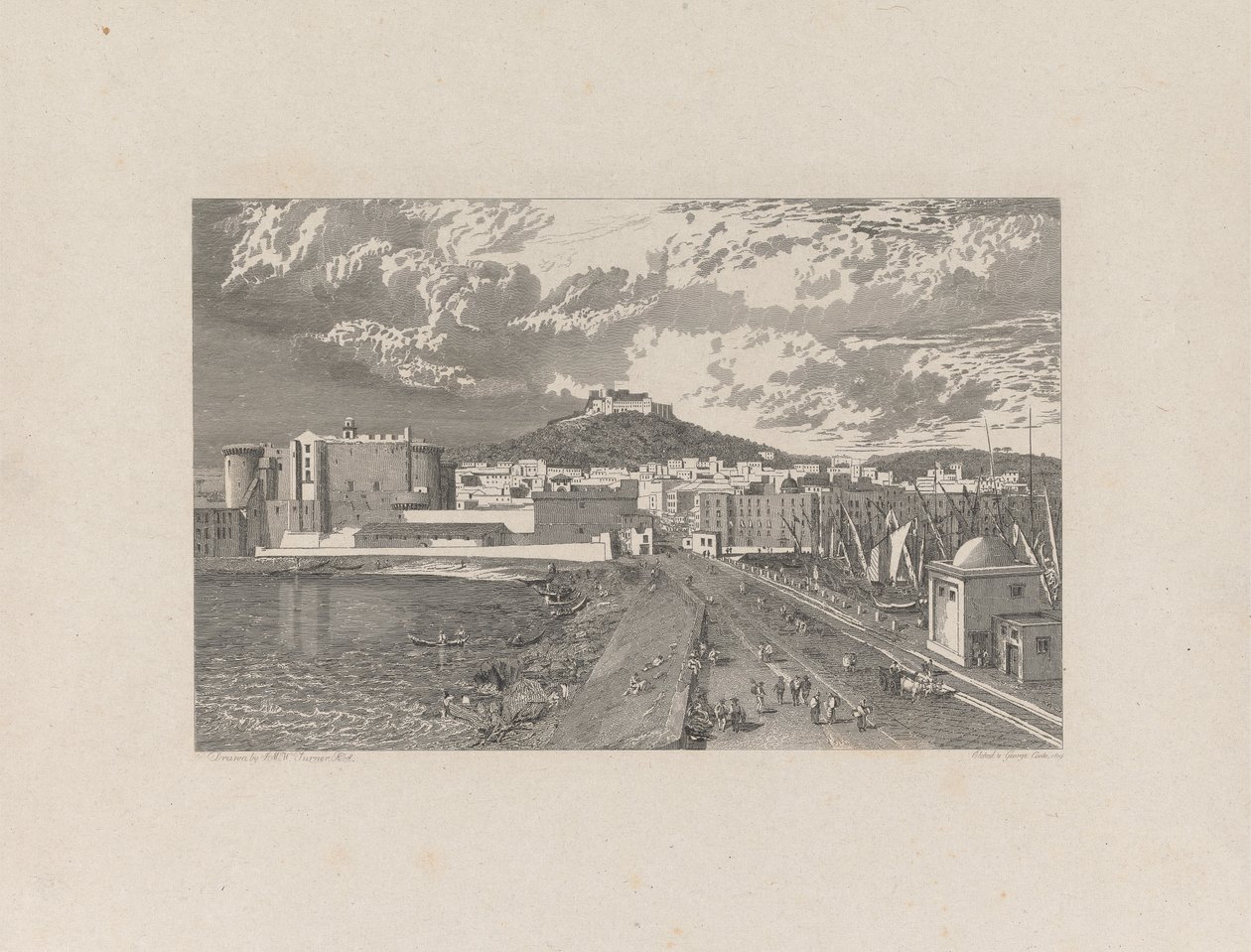 Neapel, från mullvaden av George Cooke