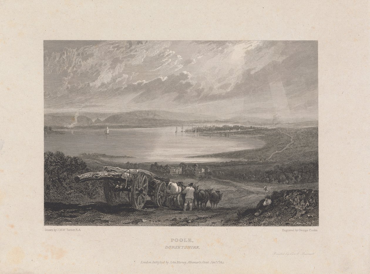 Poole, Dorsetshire av George Cooke