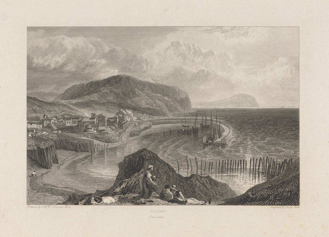 Watchet, Somersetshire av George Cooke