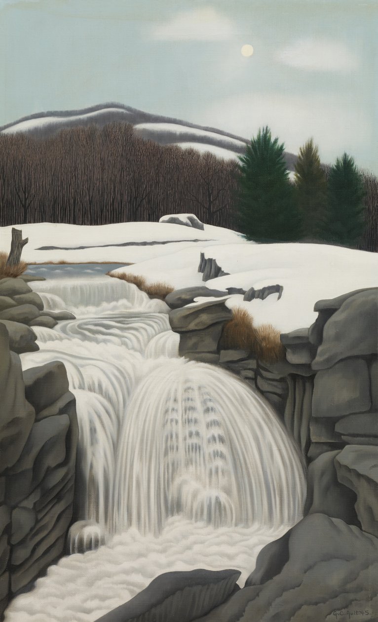 Bäck i bergen av George Copeland Ault