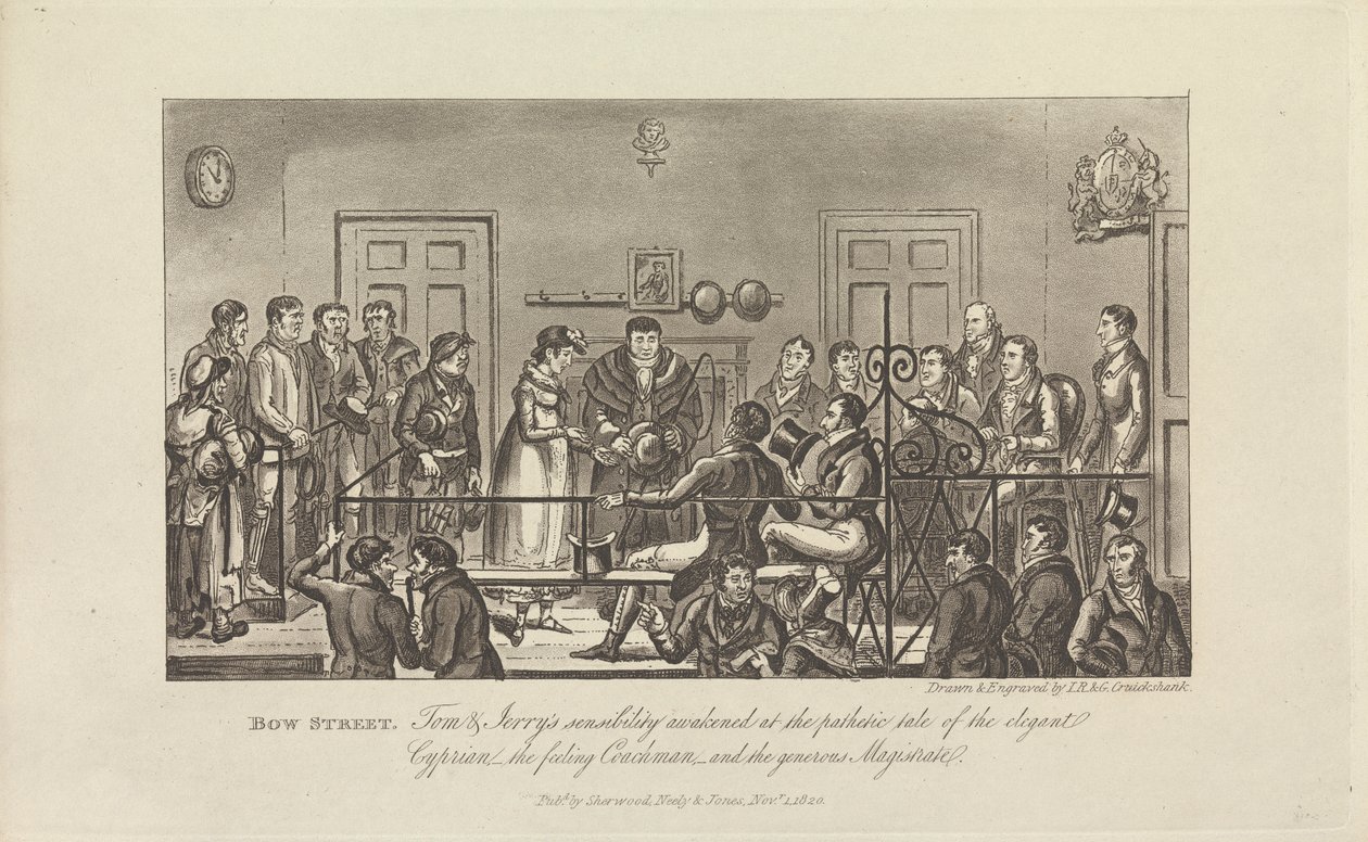 Bow Street... av George Cruikshank
