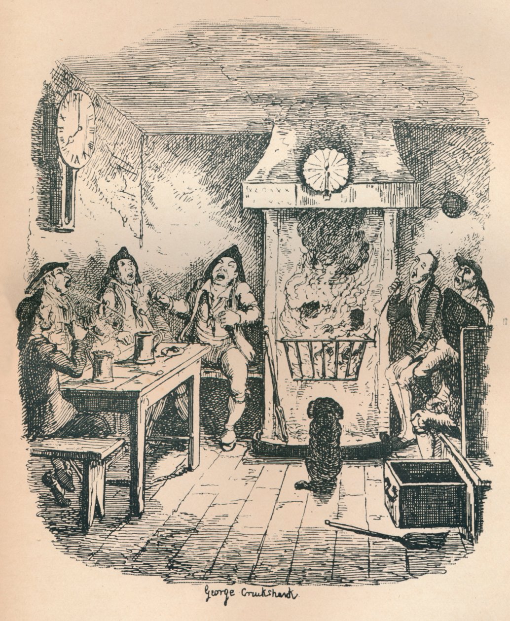Scotland Yard, ca 1900. av George Cruikshank