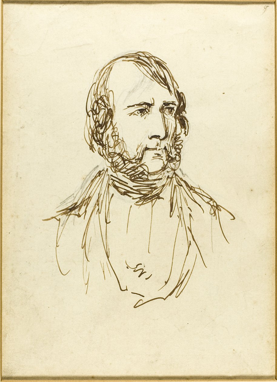 Självporträtt av George Cruikshank
