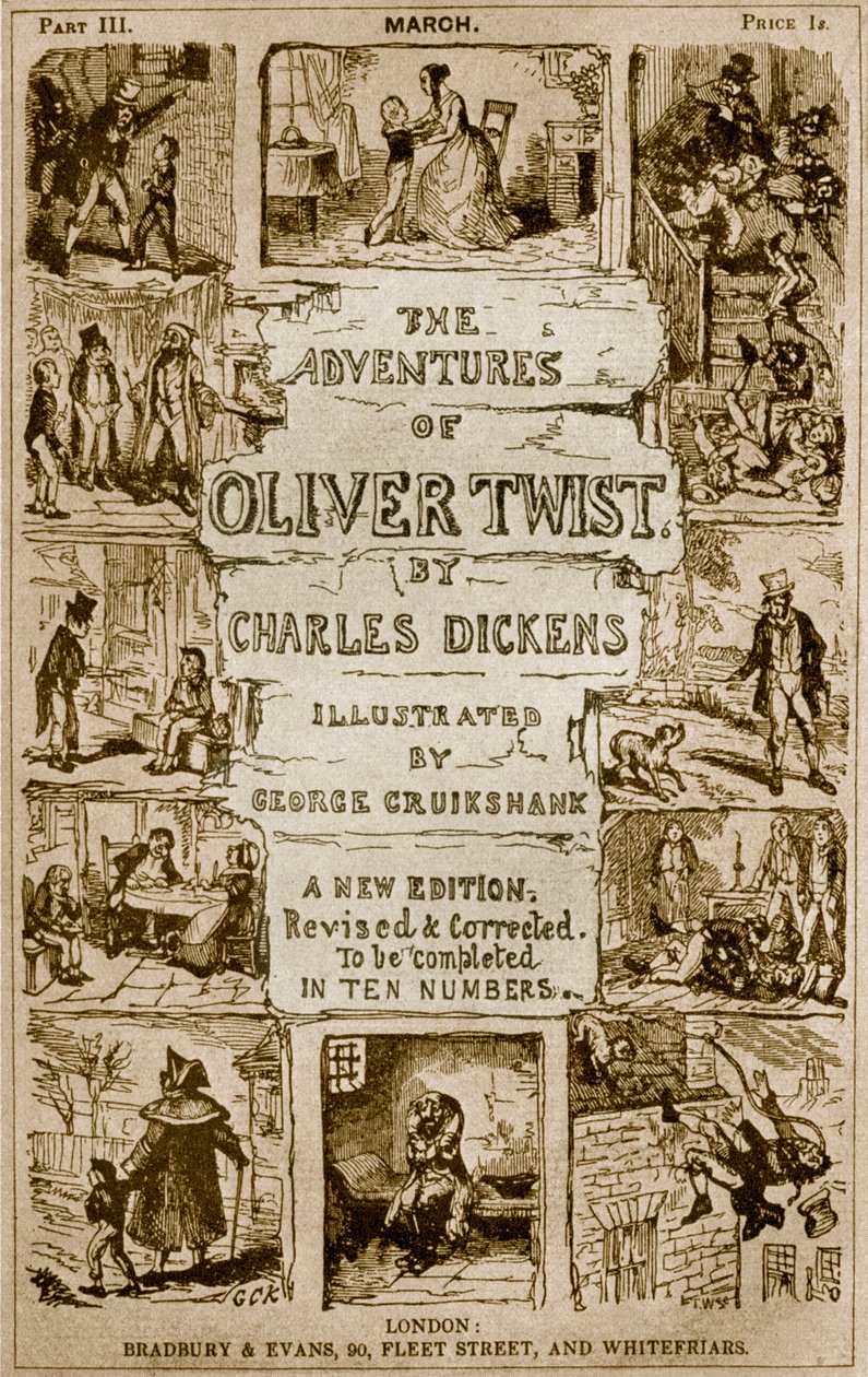 Olivers äventyr av George Cruikshank