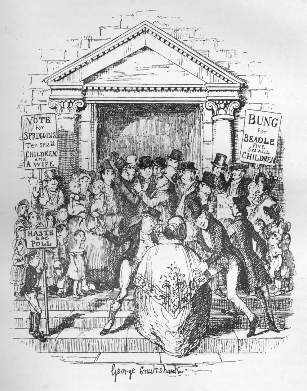 Valet för Beadle, c1900 av George Cruikshank
