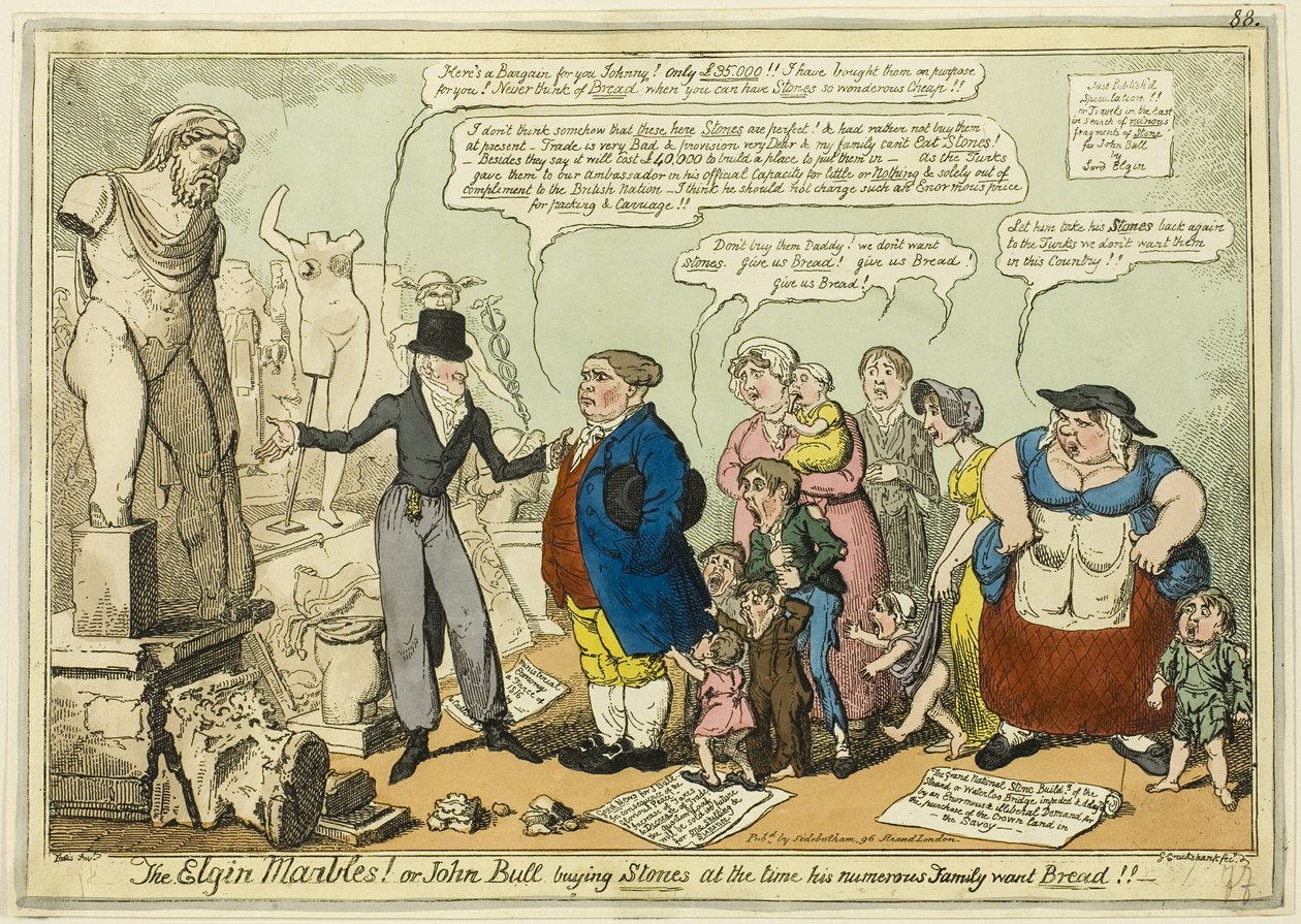 Elgin Marbles! av George Cruikshank