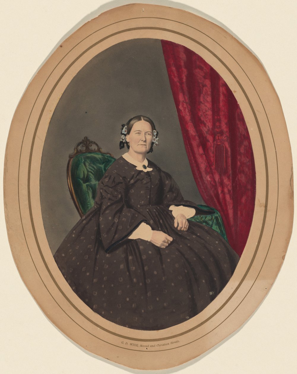 Sophie Hartman,1860-talet (foto) av George D. Wise