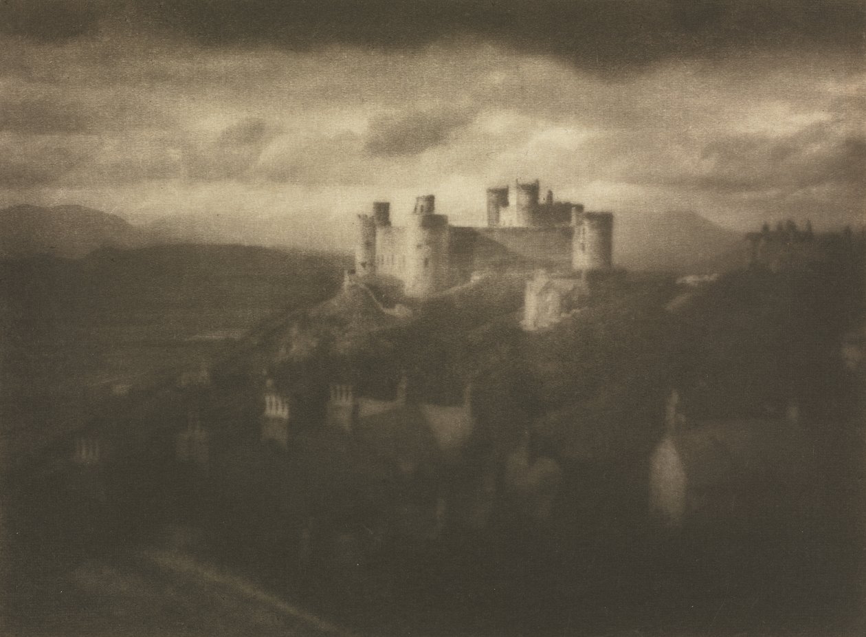 Kameraarbete: Harlech Castle av George Davison