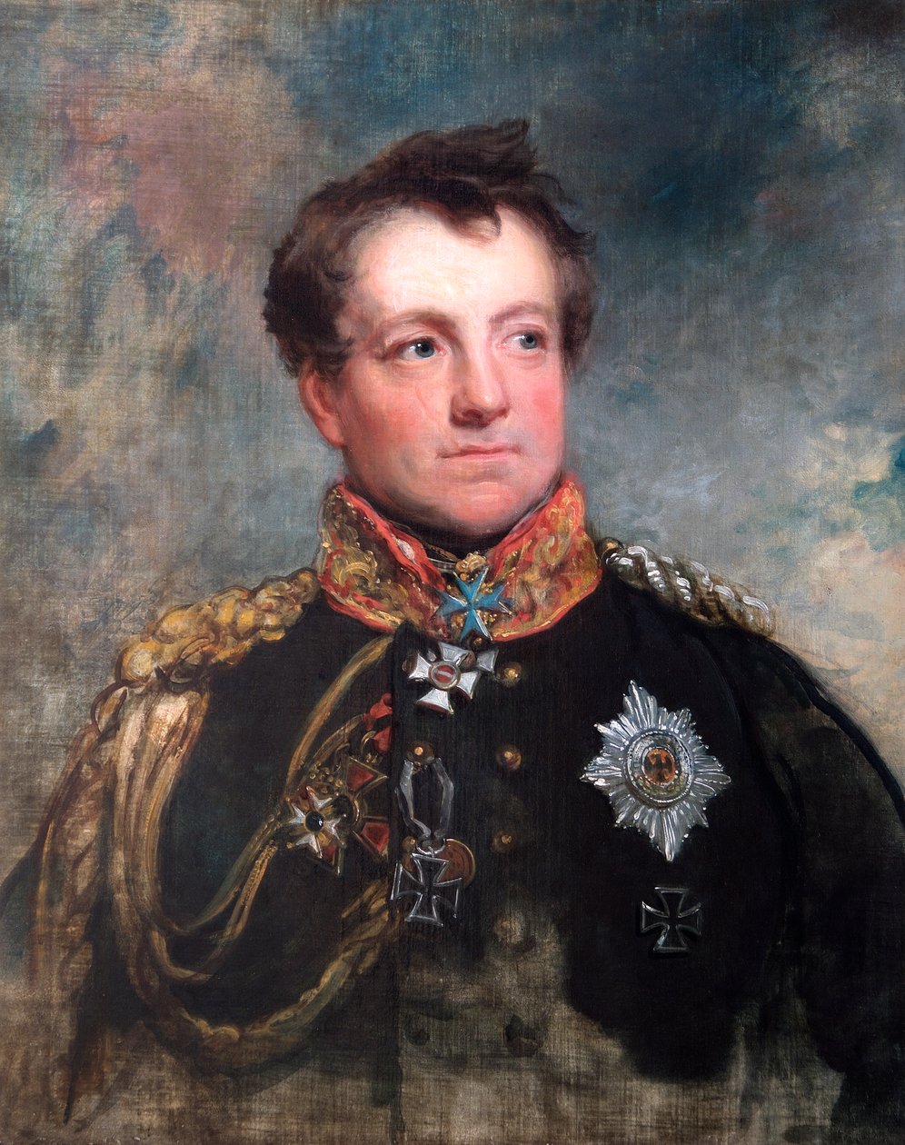 Fältmarskalk August Neidhardt, greve av Gneisenau av George Dawe