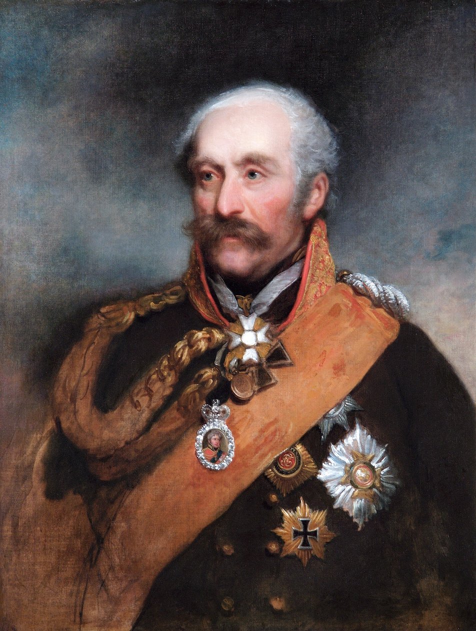 Fältmarskalk Prins von Blucher av George Dawe