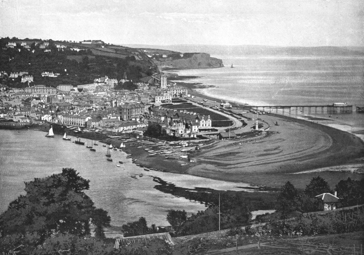 Teignmouth, c1900 av George Denney