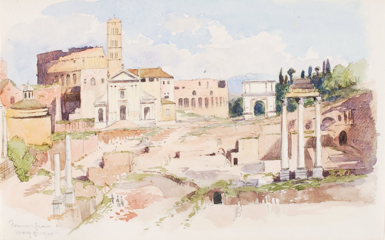 Forum från W. av George Elbert Burr