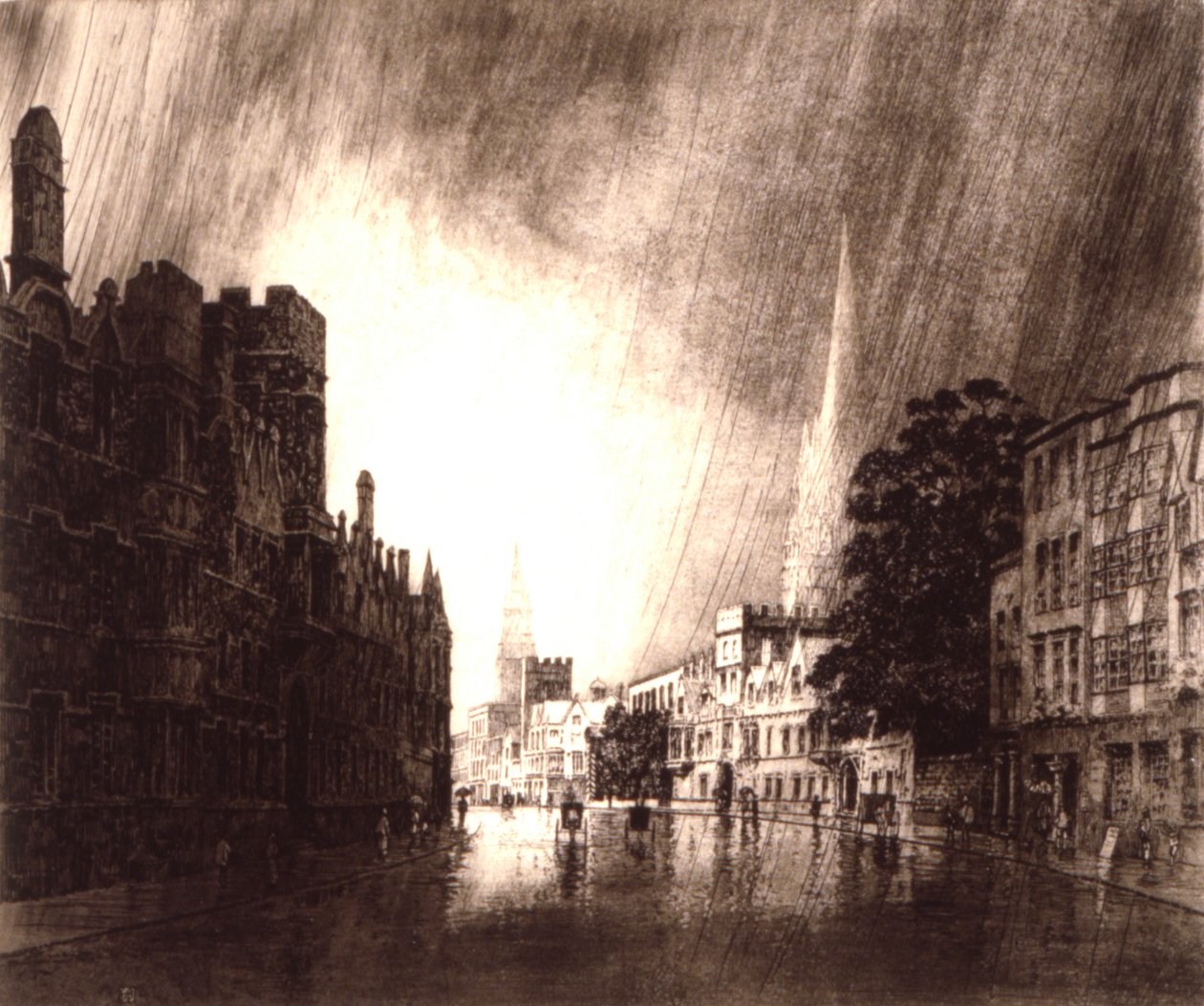 High Street, Oxford av George Elbert Burr