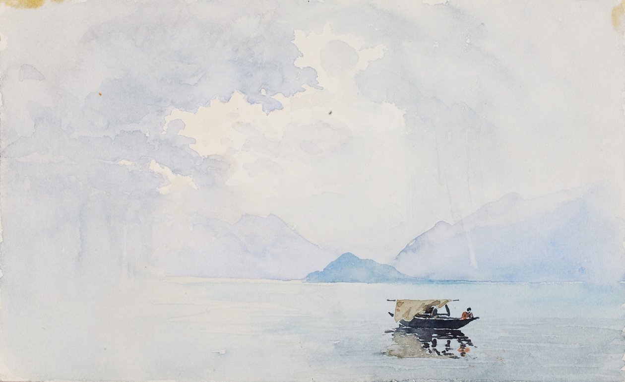 Regn, Bellagio av George Elbert Burr