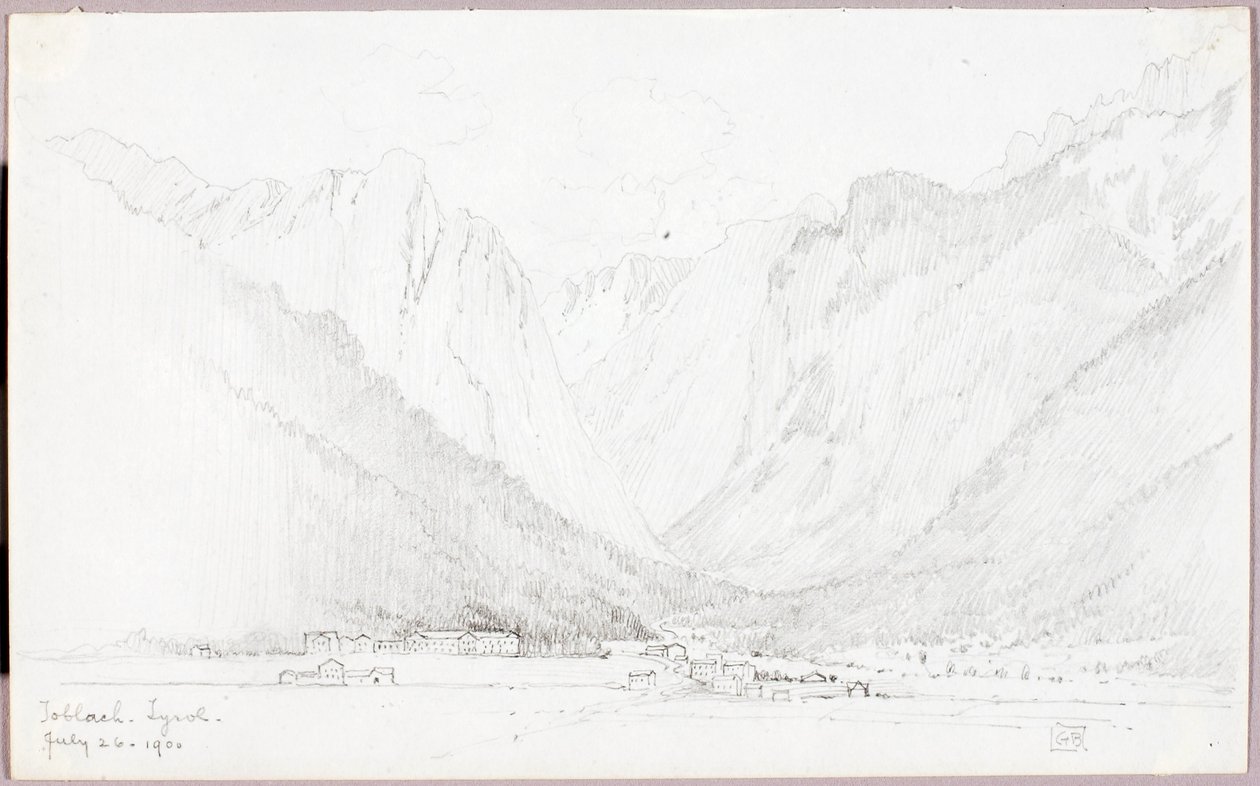 Toblach, Tyrolen av George Elbert Burr