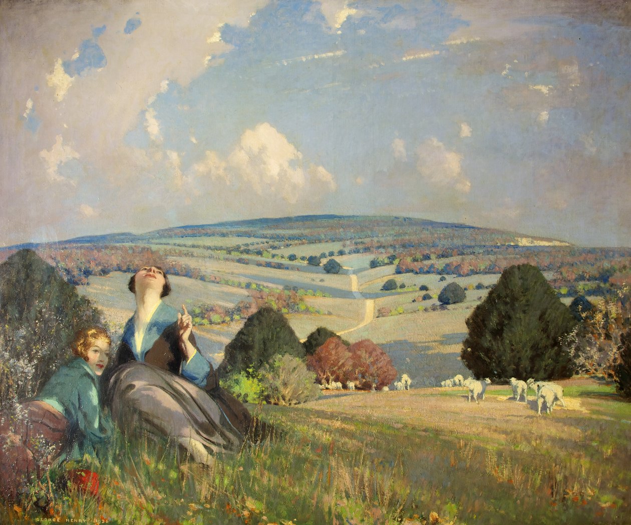Lärkan, 1926 av George F. Henry
