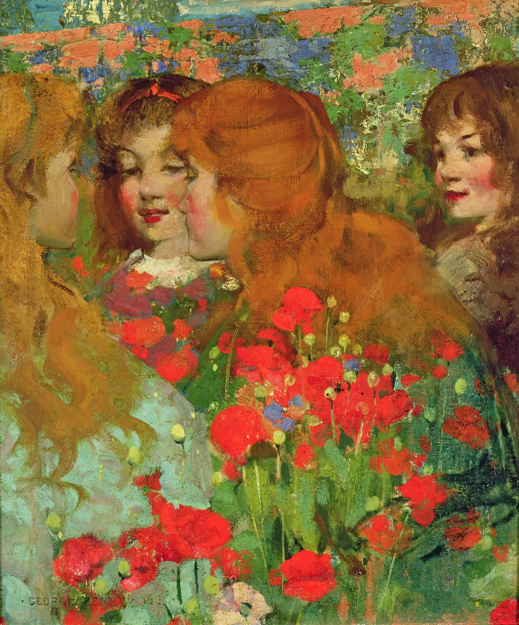 Vallmorna av George F. Henry