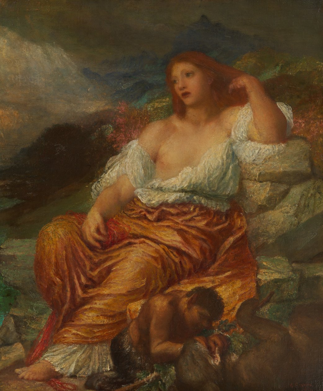 Ariadne, 1894. av George Frederick Watts
