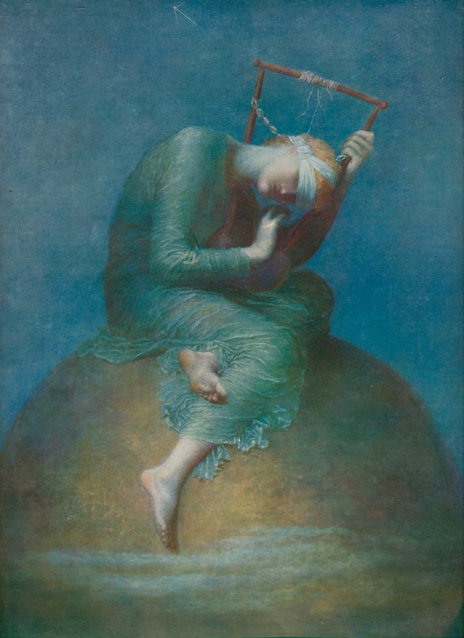 Hope, 1886, 1912 av George Frederick Watts