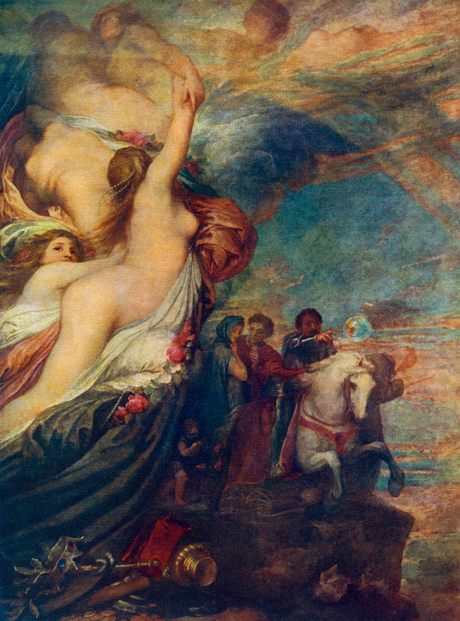 Livets illusioner, 1849, 1912. av George Frederick Watts