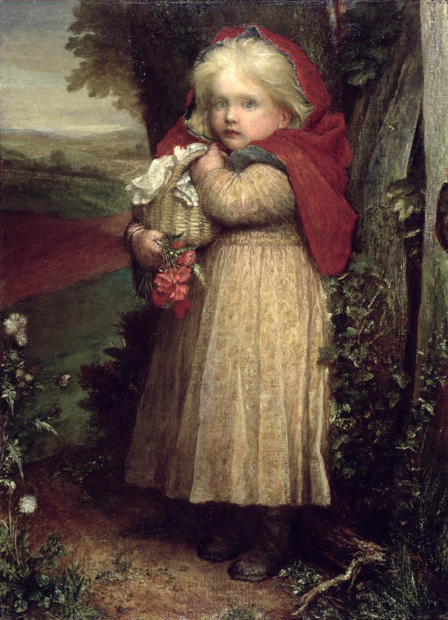 Rödluvan, 1890 av George Frederick Watts