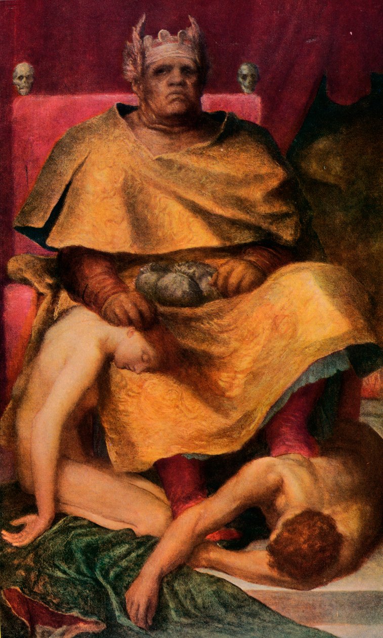 Mammon, c1884, 1912 av George Frederick Watts