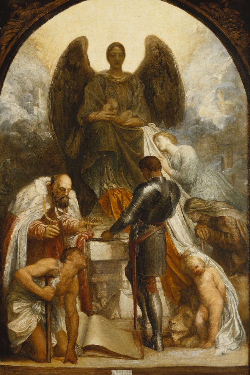 Dödens ängel, av George Frederick Watts