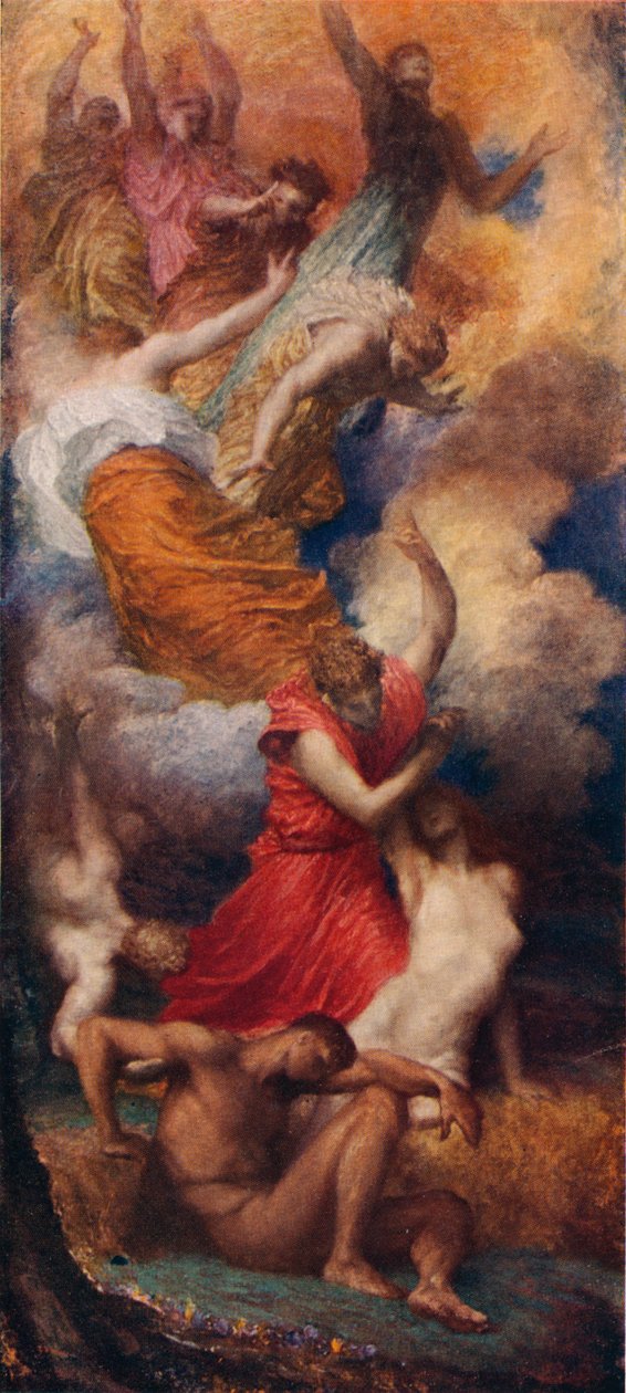 Evas skapelse, 1882 av George Frederick Watts