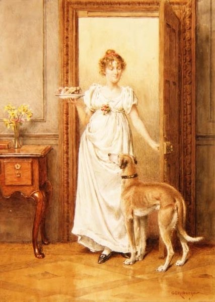 Läckra bitar av George Goodwin Kilburne