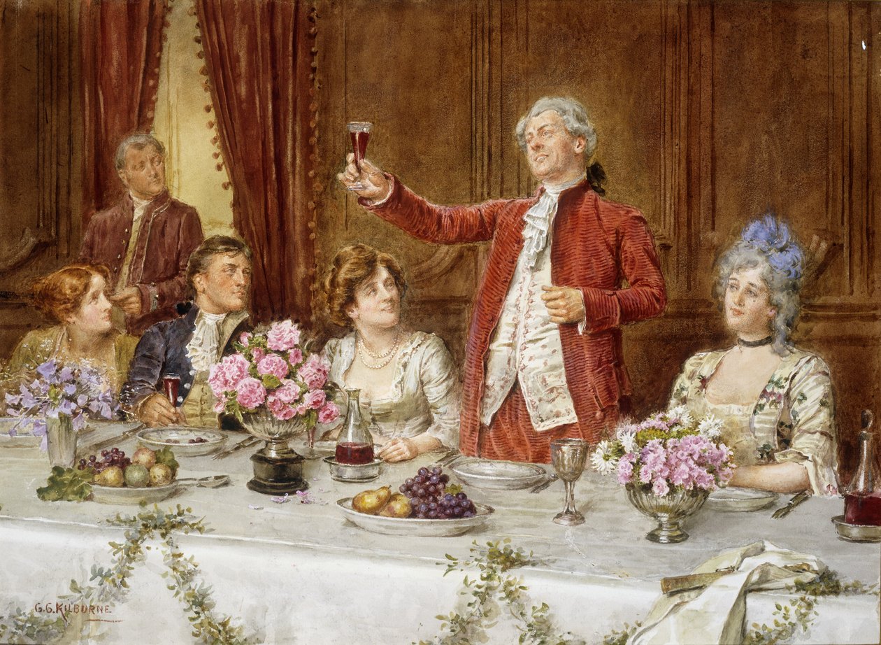Kungen! av George Goodwin Kilburne