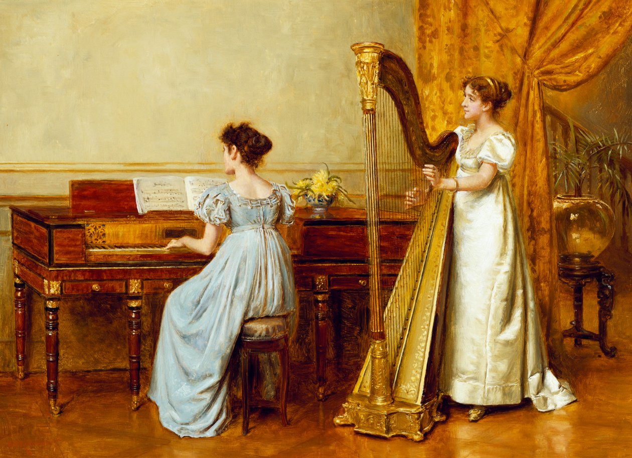 Musikrummet av George Goodwin Kilburne