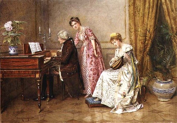 Trion av George Goodwin Kilburne