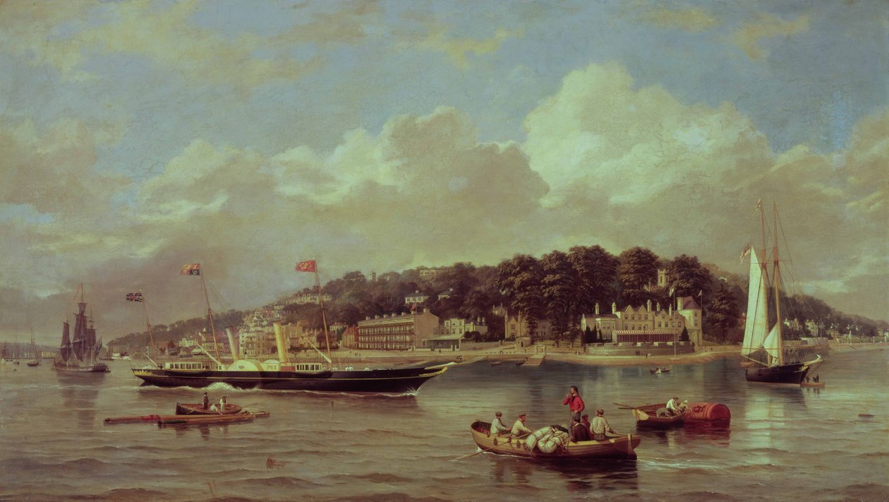 H.M. Yacht "Victoria", 1880 av George Gregory