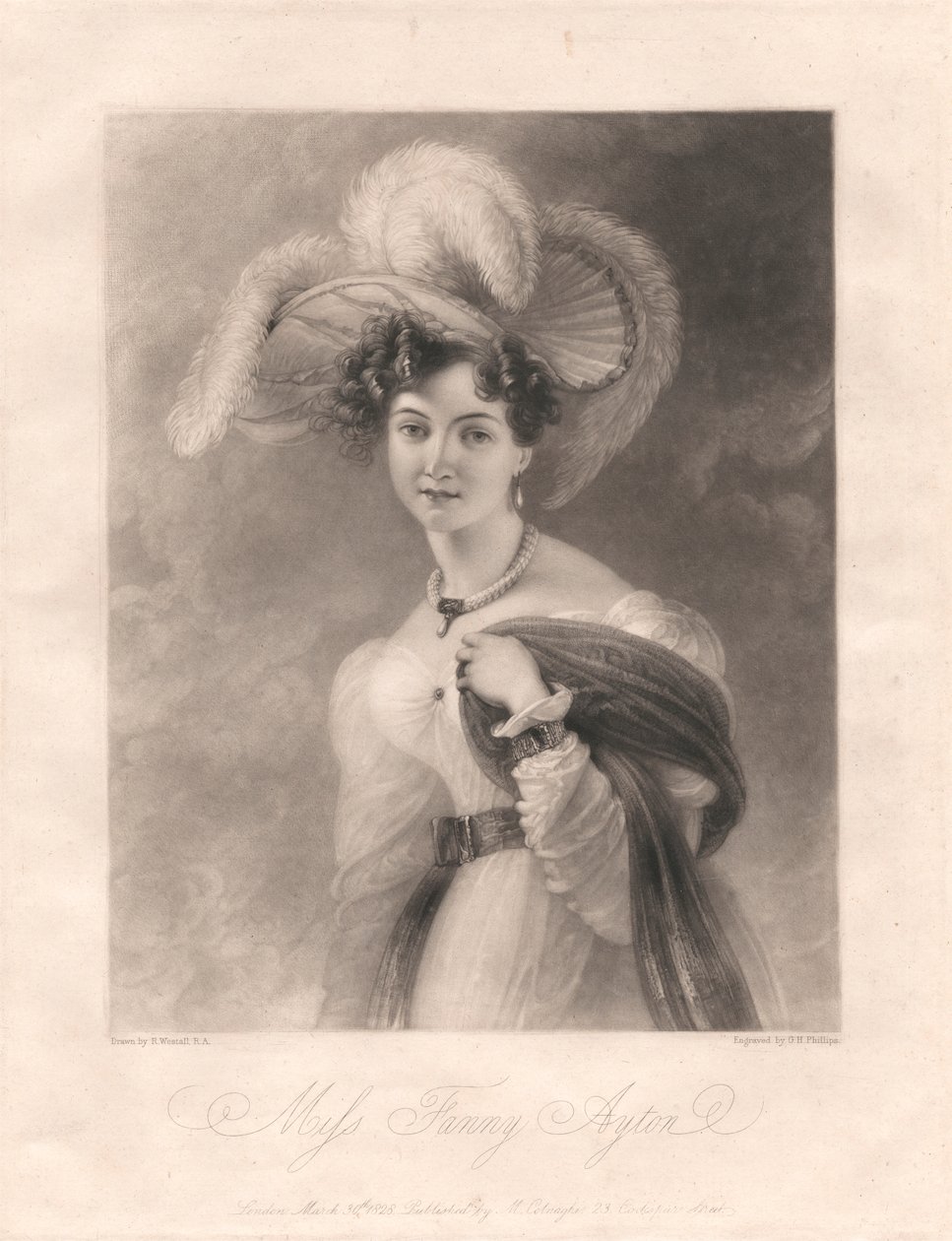 Miss Fanny Ayton av George H. Phillips