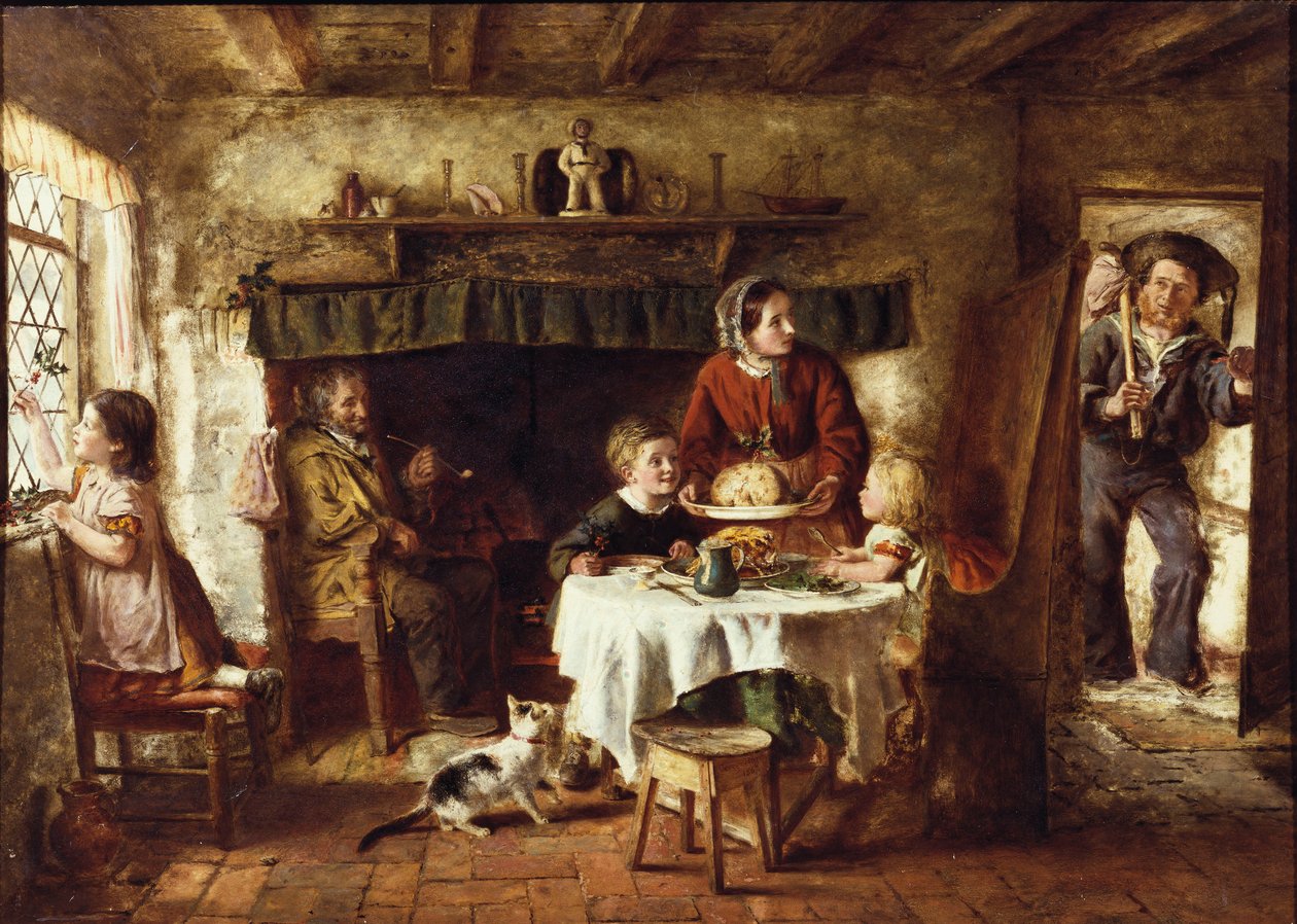 Juldagen 1867 av George Hardy