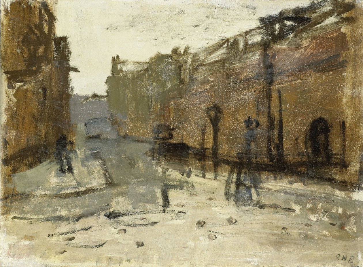 Jobbet i Rotterdam av George Hendrik Breitner