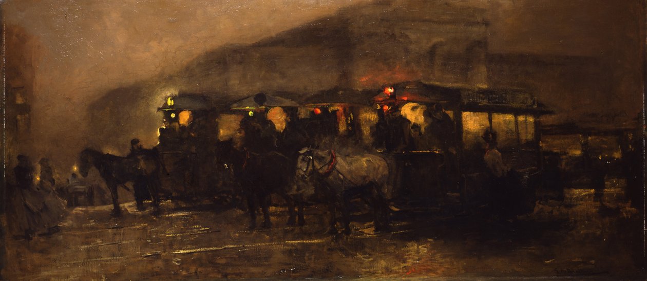 Kväll på torget av George Hendrik Breitner