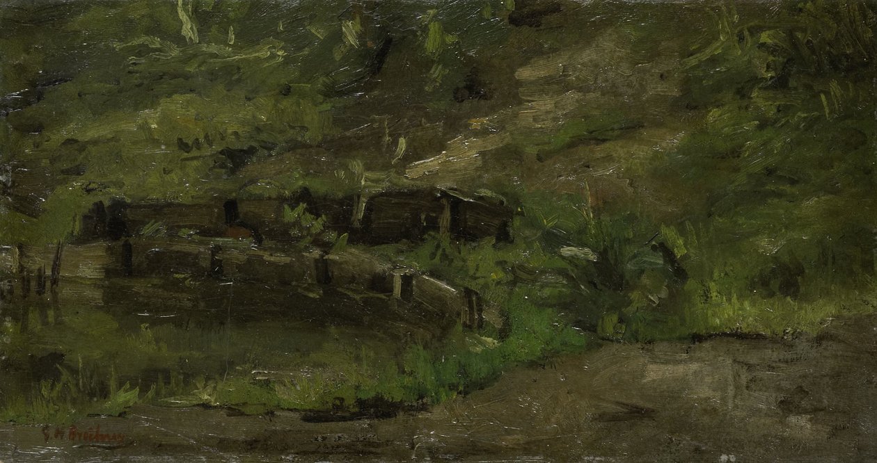 Ängslandskap av George Hendrik Breitner