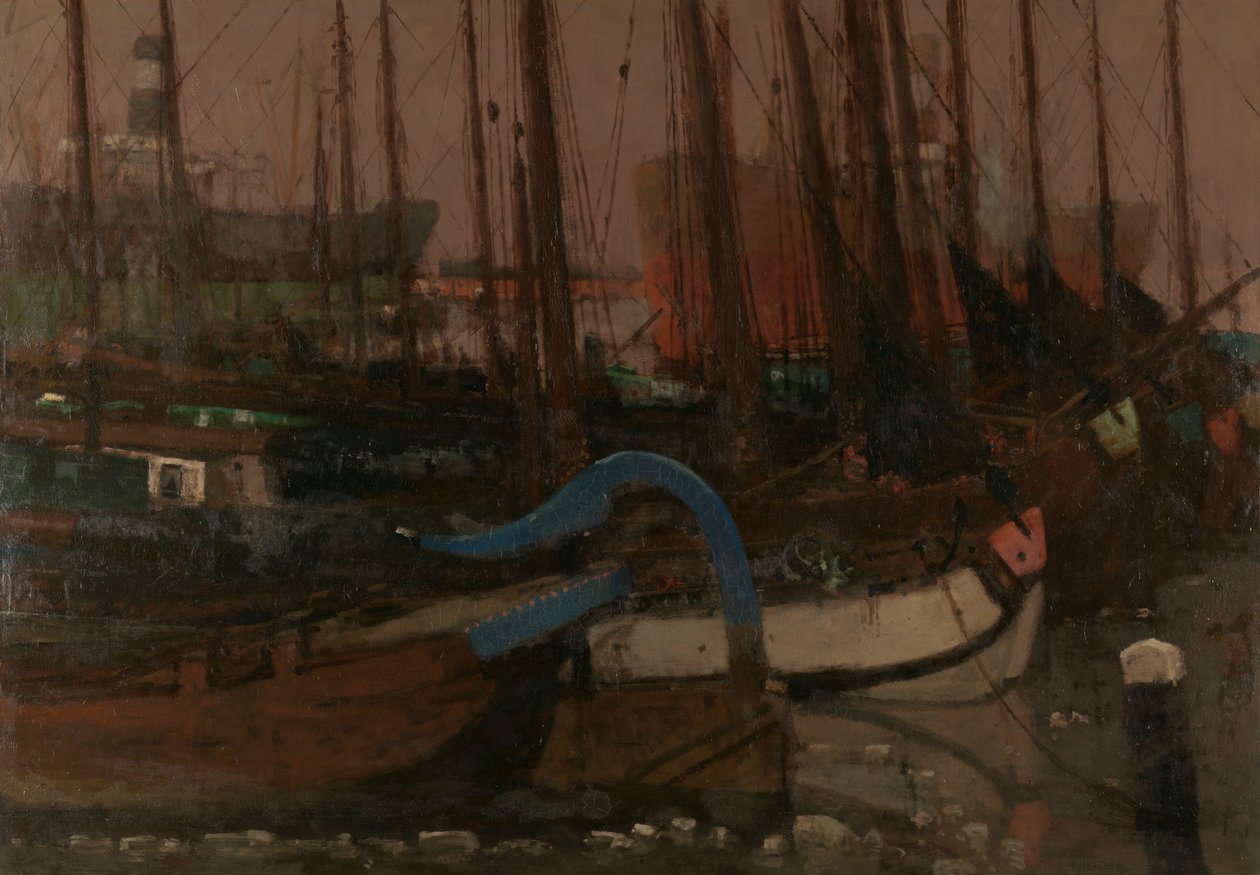 Skepp i isen av George Hendrik Breitner