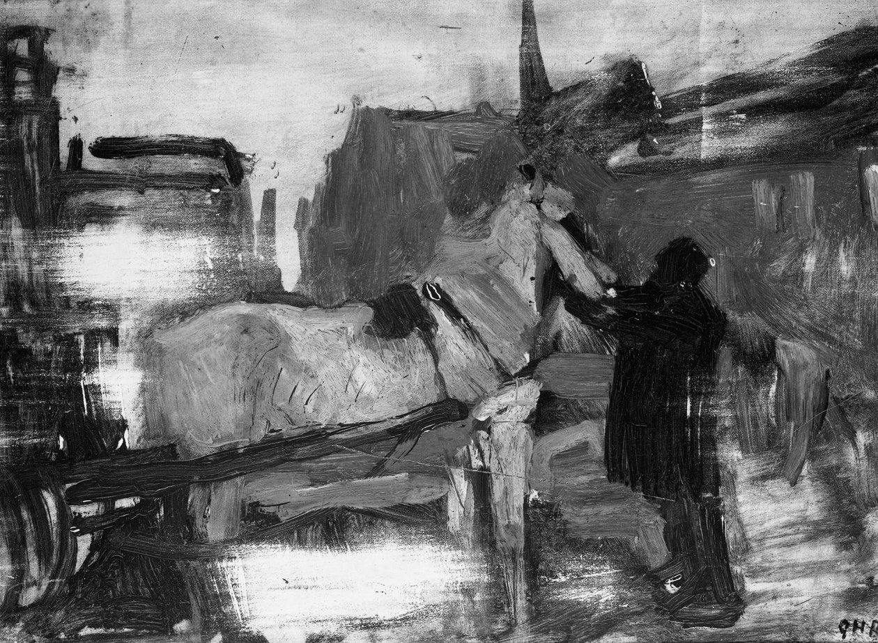 Utsikt i Amsterdam av George Hendrik Breitner