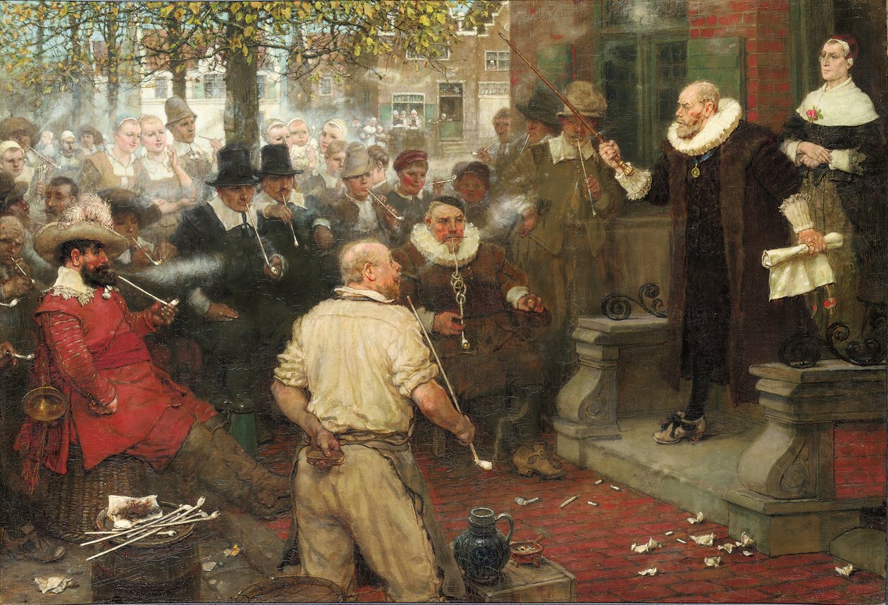 The Smokers" Rebellion av George Henry Boughton