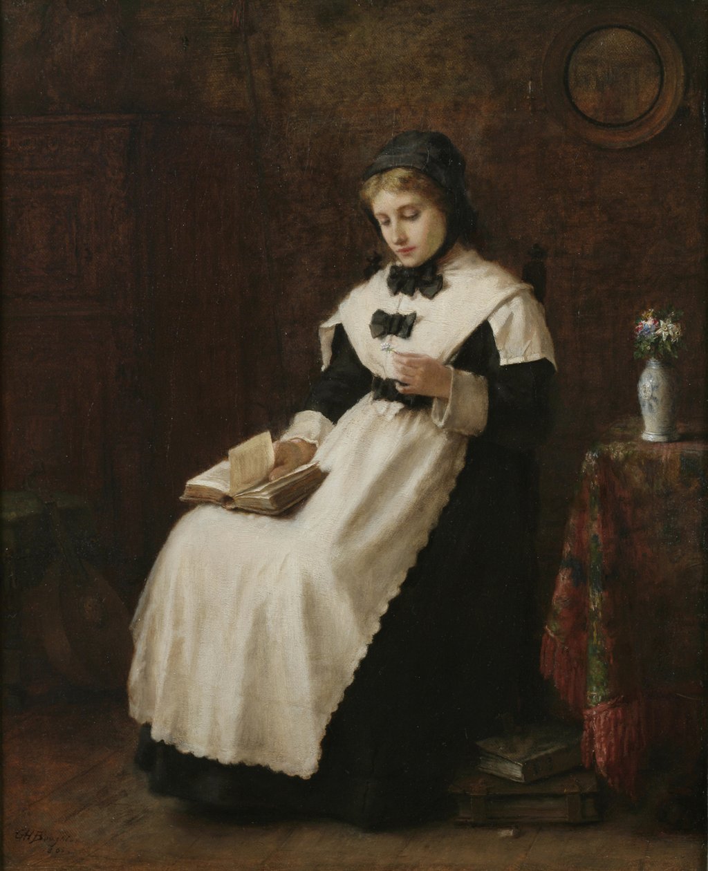 Vandrande tankar, 1865 av George Henry Boughton